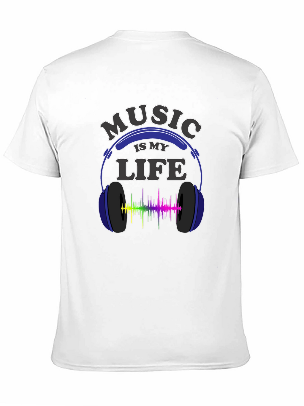 Music is My Life Graphic T-Shirt