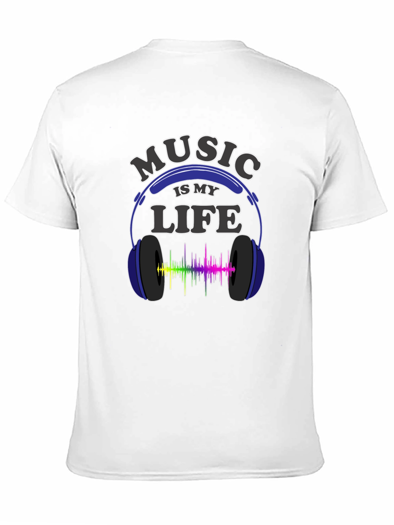 Music is My Life Graphic T-Shirt