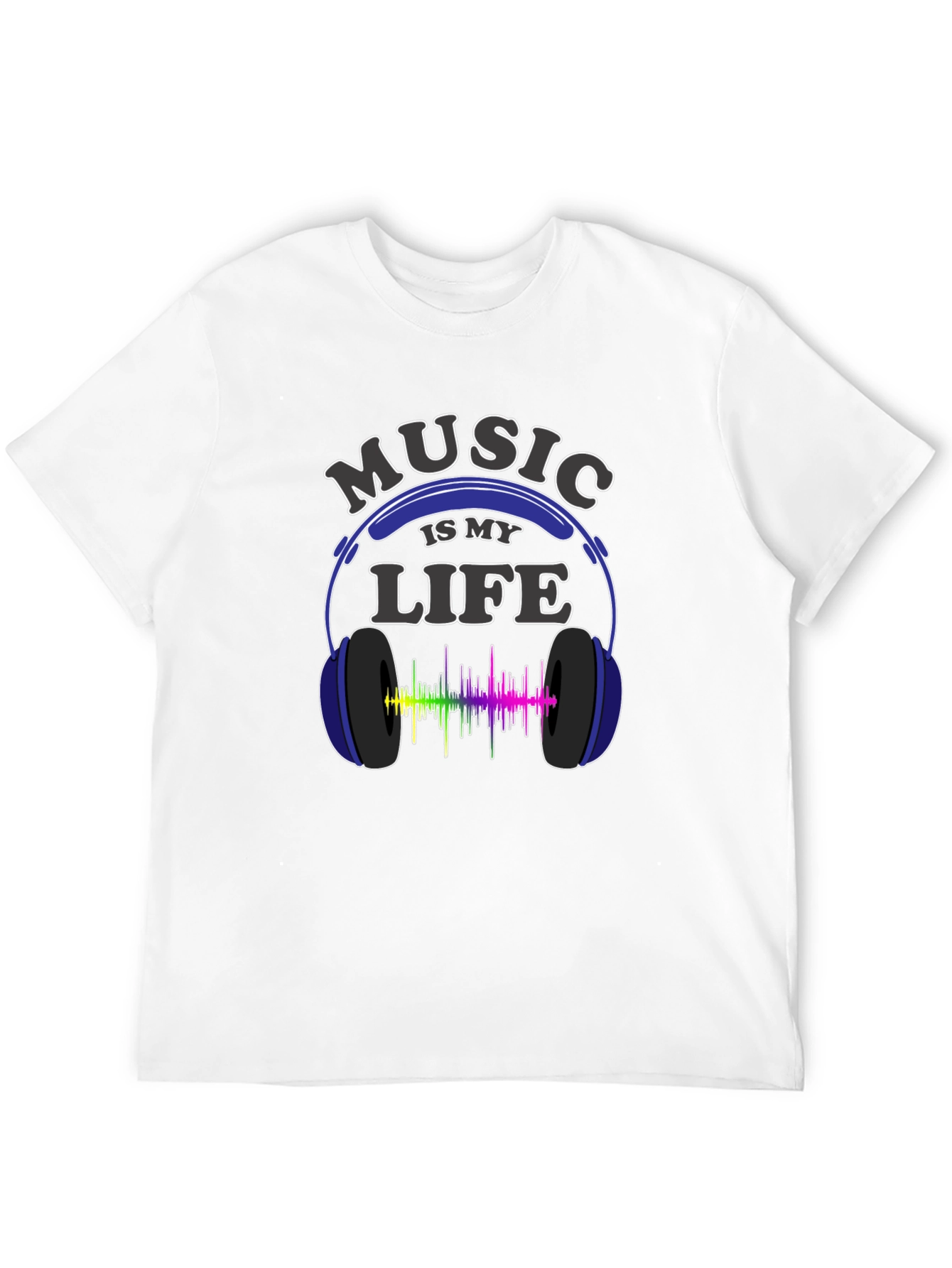 Music is My Life Graphic T-Shirt