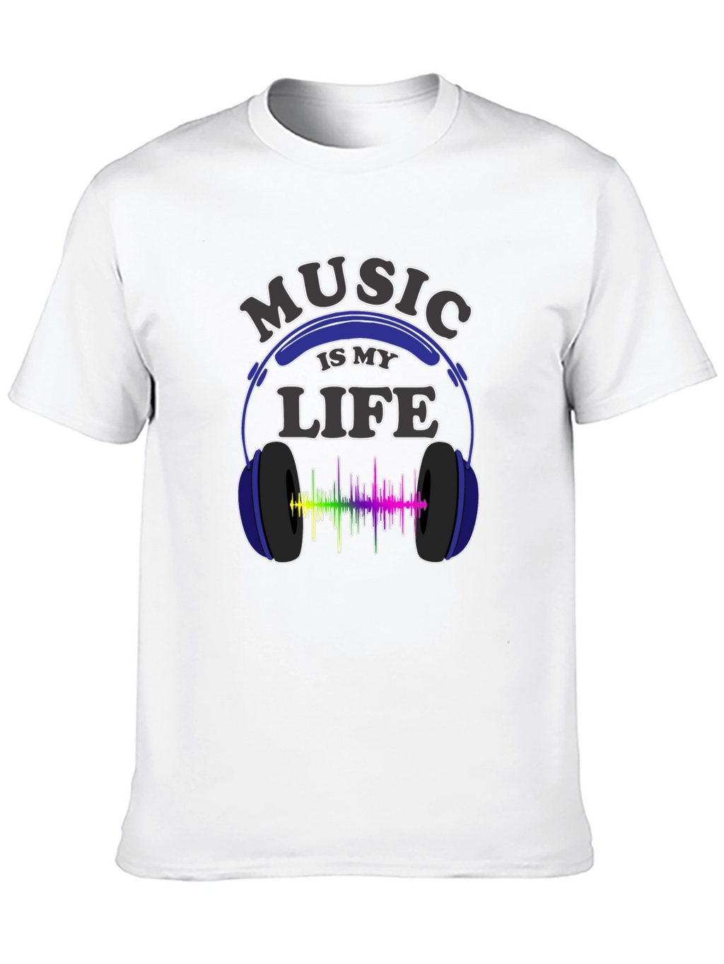 Music is My Life Graphic T-Shirt