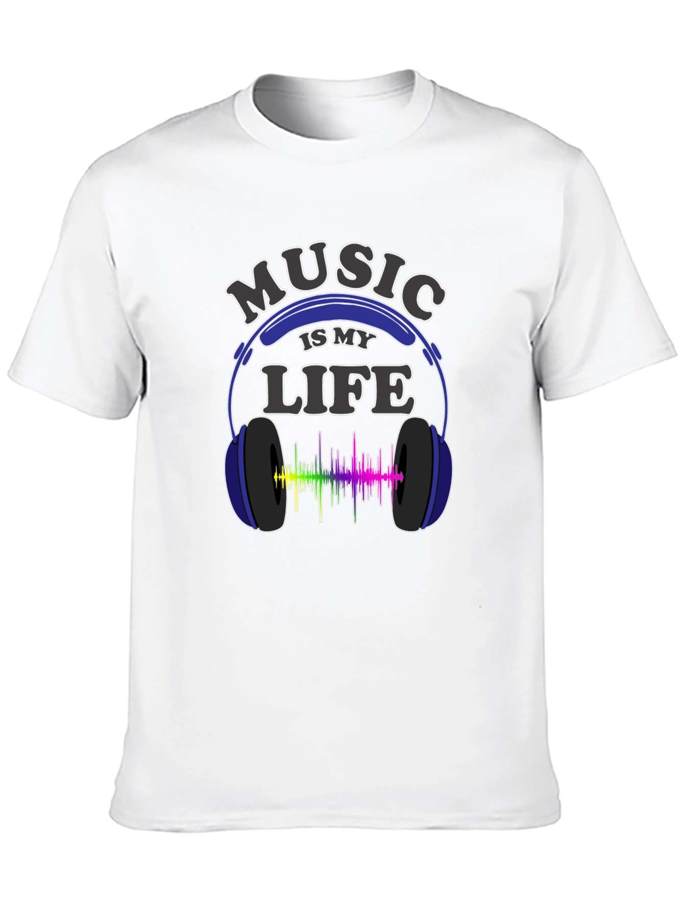 Music is My Life Graphic T-Shirt