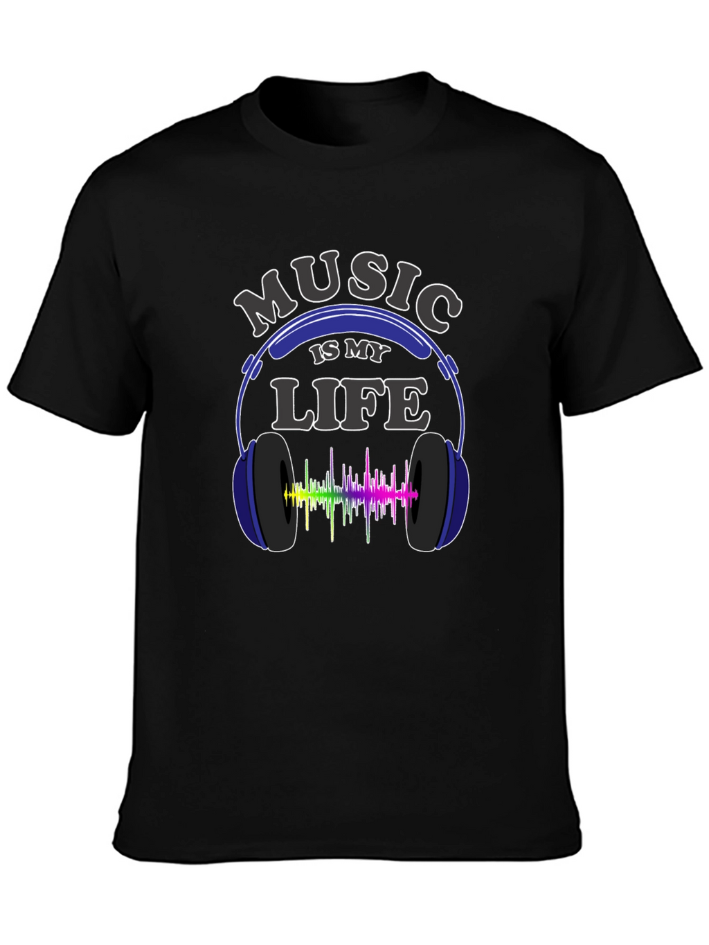Music is My Life Graphic T-Shirt