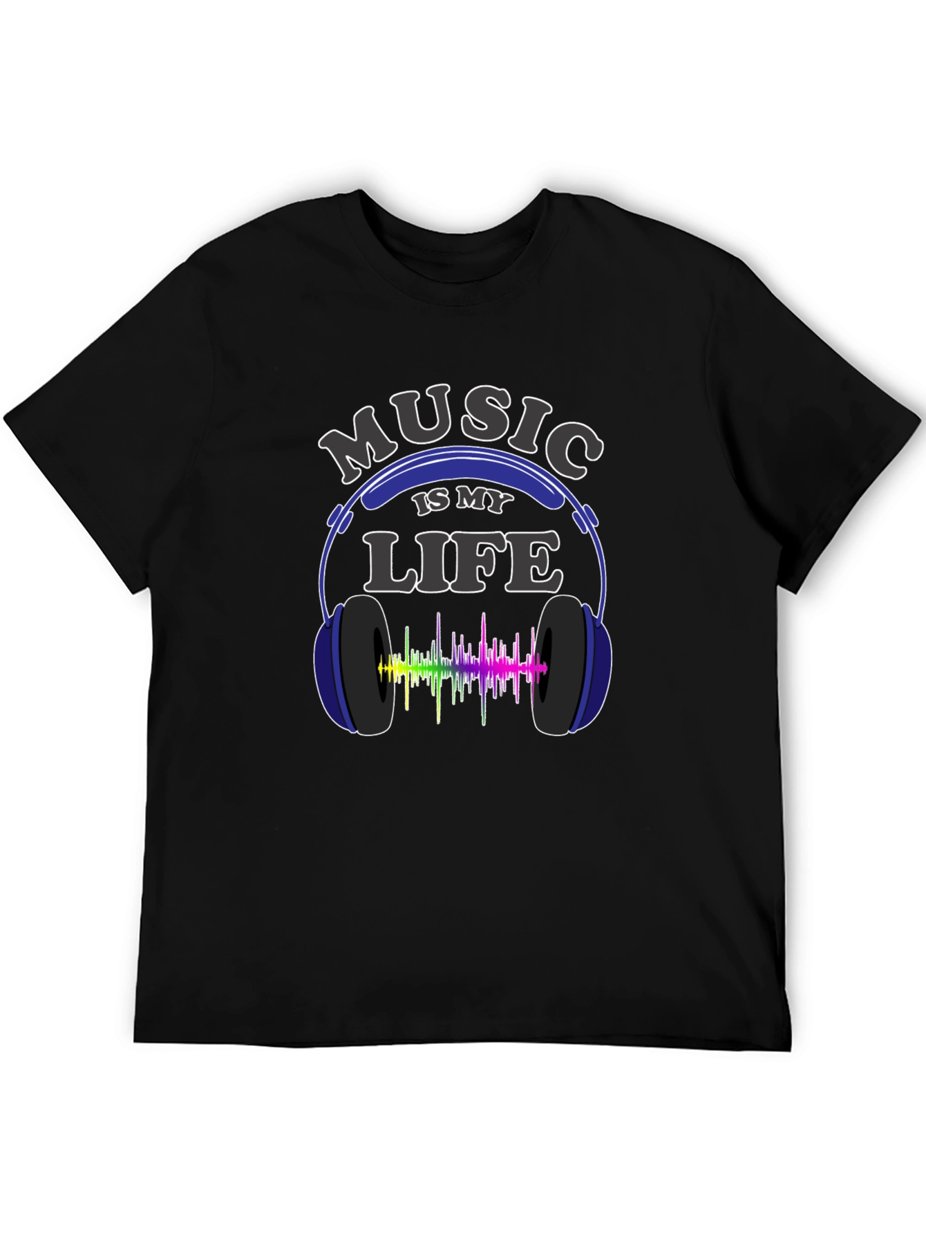 Music is My Life Graphic T-Shirt