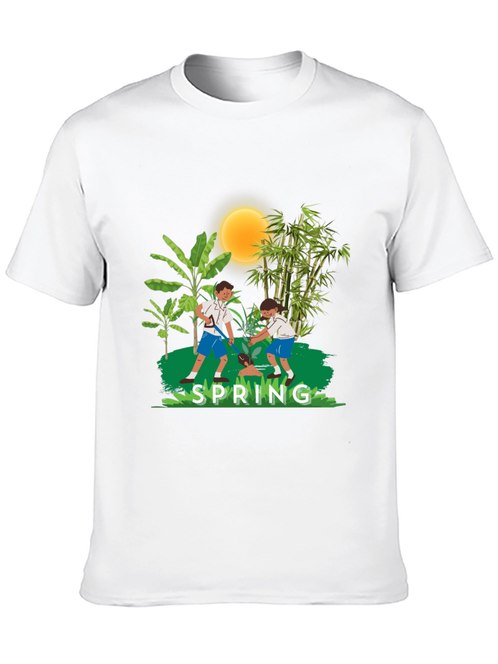 Spring Planting T-Shirt - Nature Theme