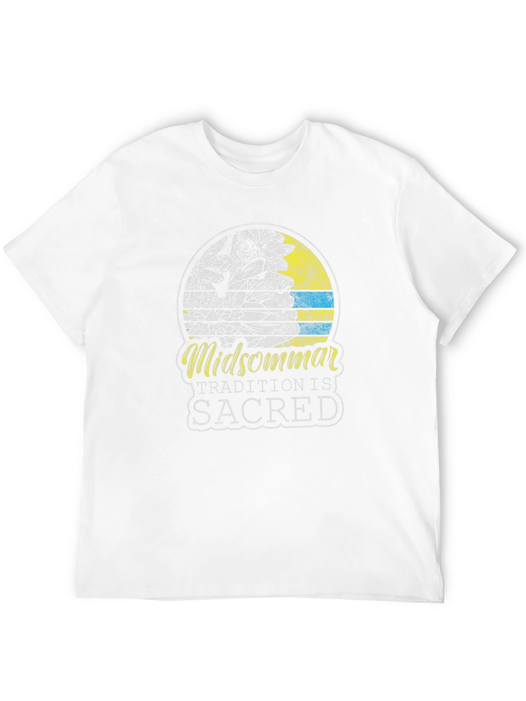 Midsommar Tradition is Sacred Black T-Shirt