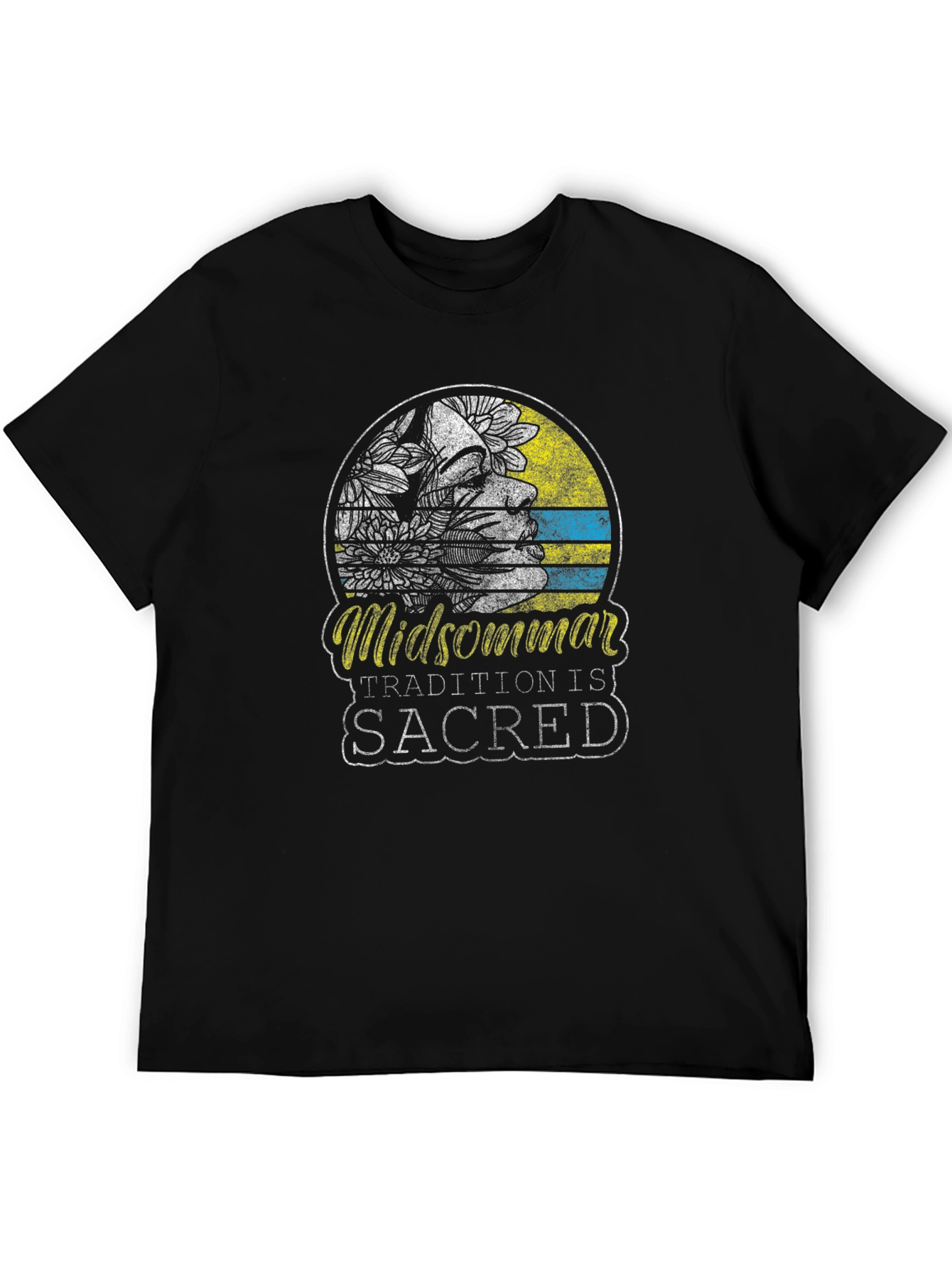 Midsommar Tradition is Sacred Black T-Shirt