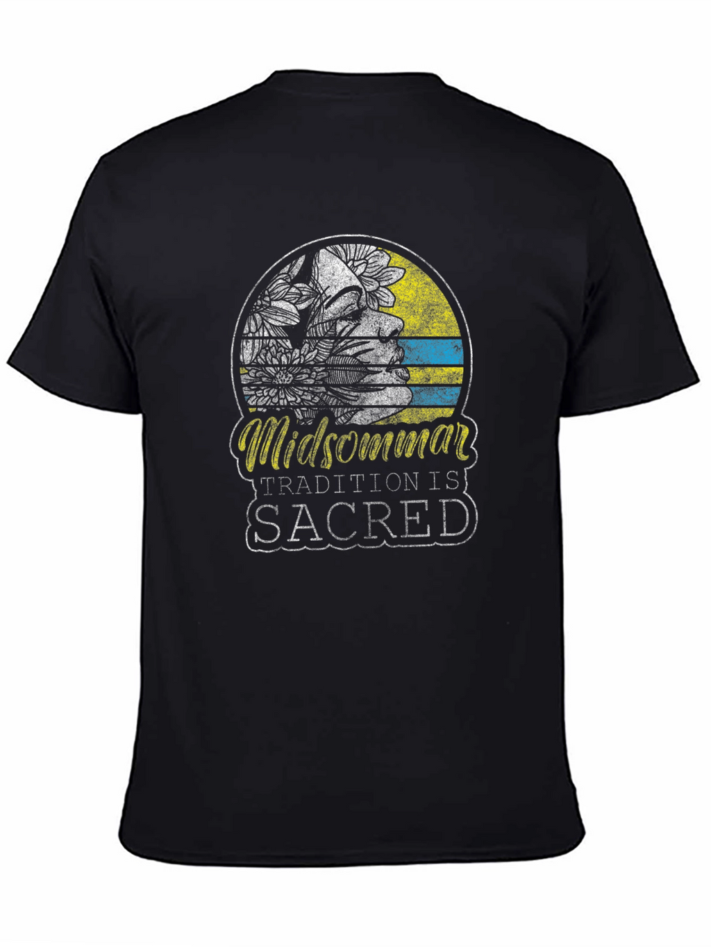 Midsommar Tradition is Sacred Black T-Shirt