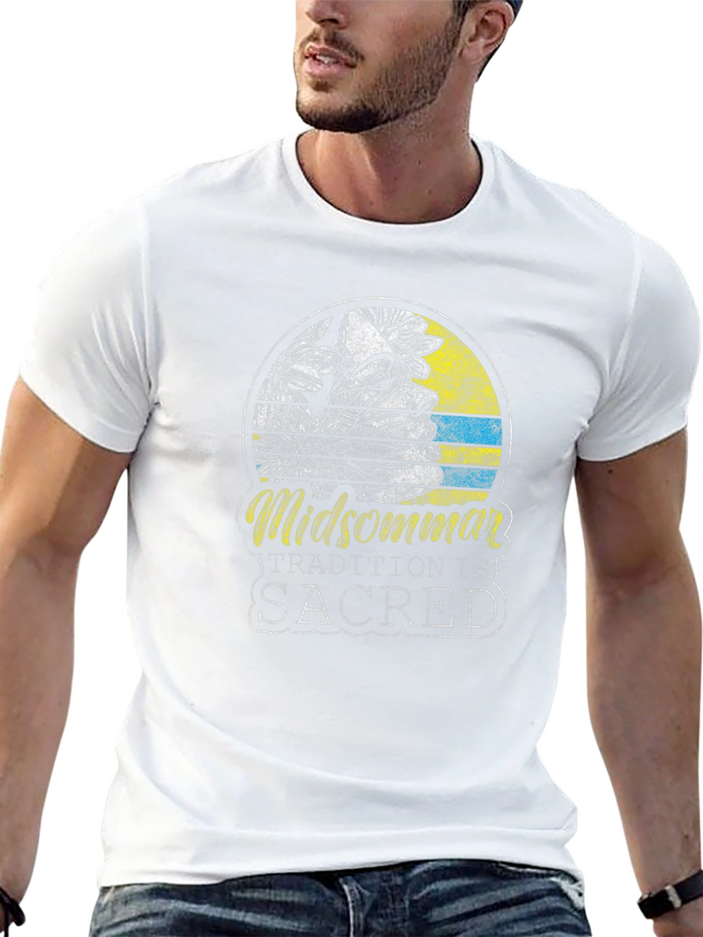 Midsommar Tradition is Sacred Black T-Shirt