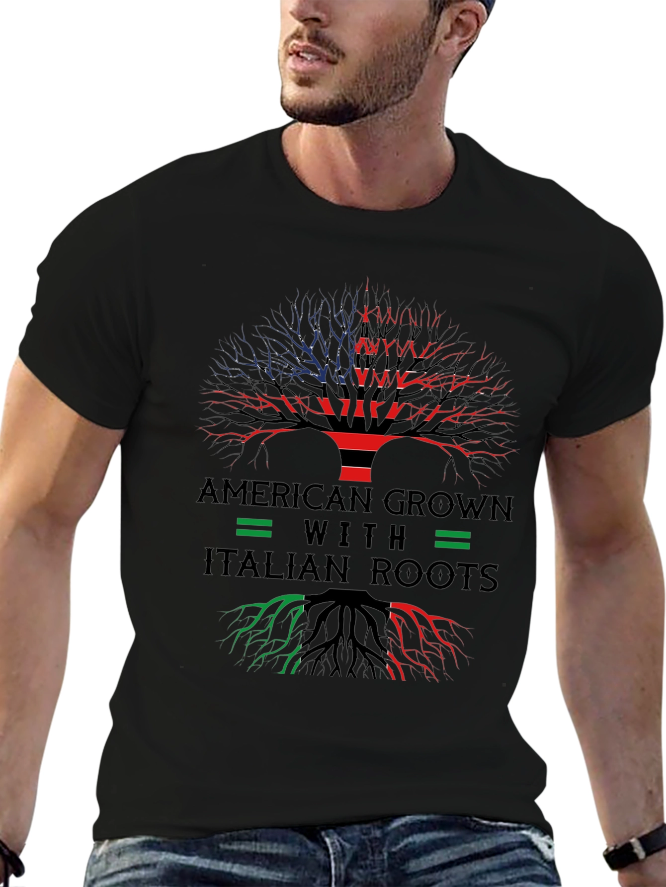 American Grown Italian Roots T-Shirt