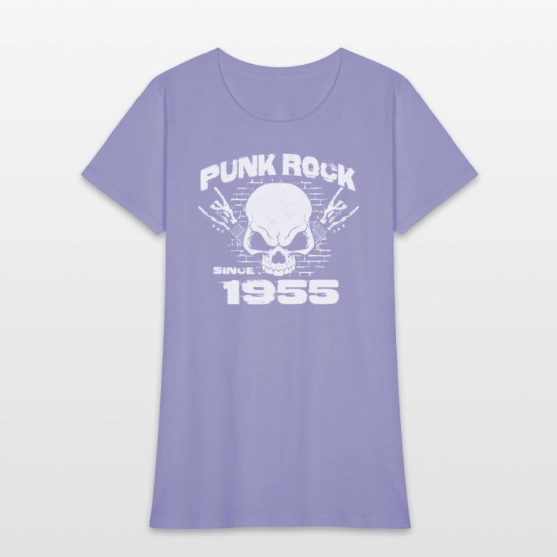 69th Birthday - Punk Rock Since 1955 Skull Rock