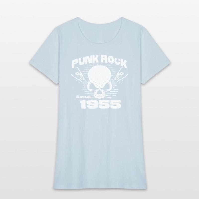 69th Birthday - Punk Rock Since 1955 Skull Rock