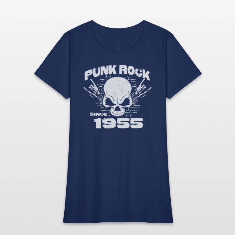 69th Birthday - Punk Rock Since 1955 Skull Rock