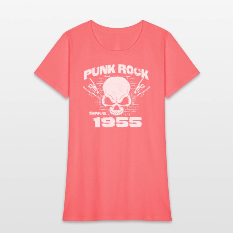 69th Birthday - Punk Rock Since 1955 Skull Rock