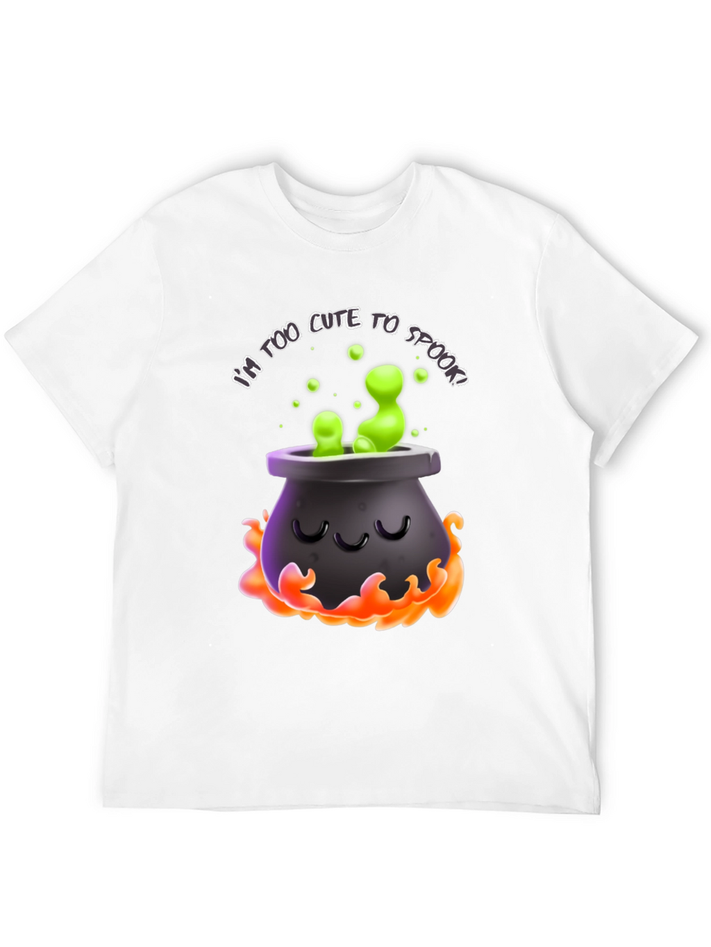 Cute Spooky Cauldron T-Shirt