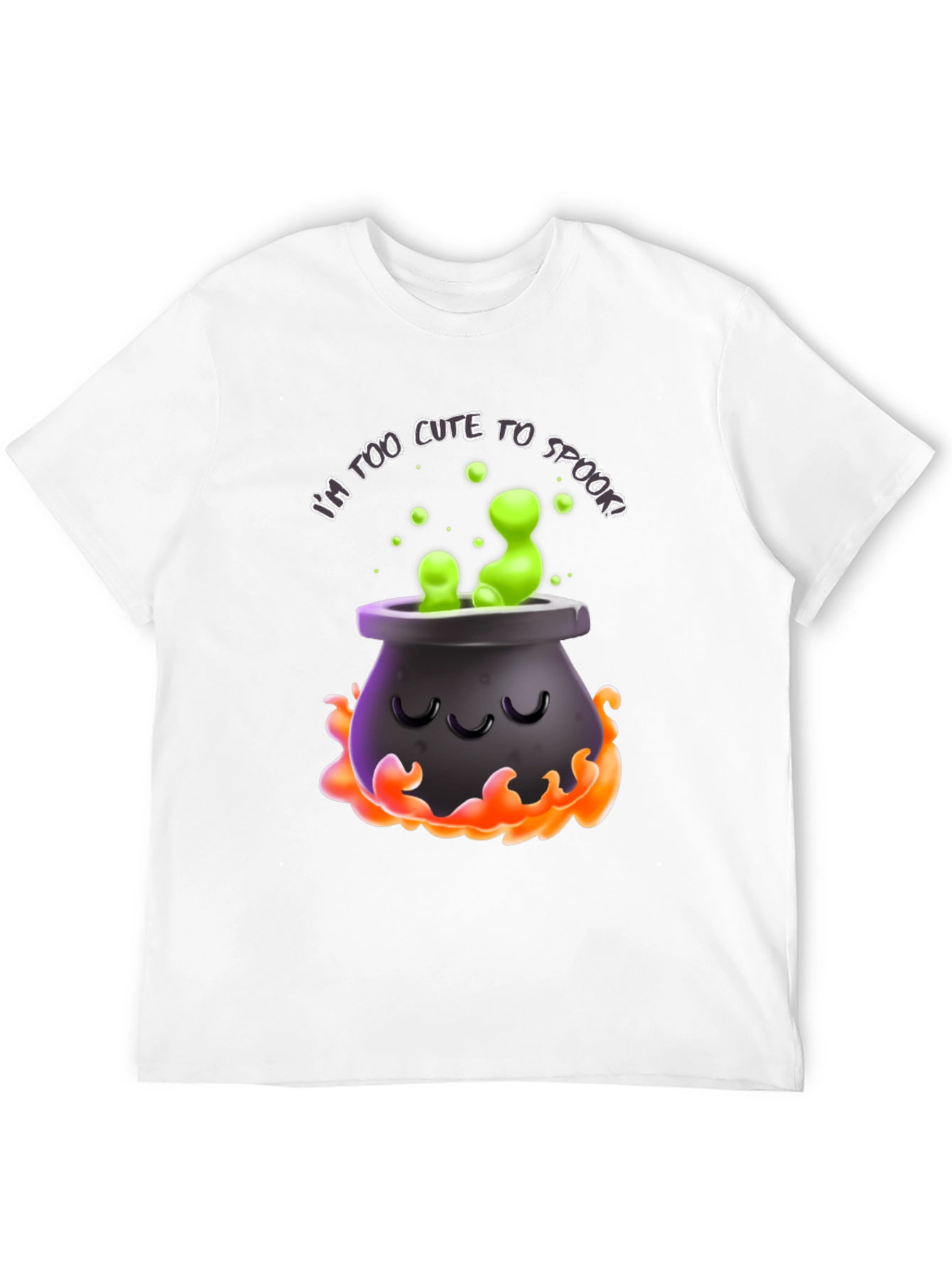 Cute Spooky Cauldron T-Shirt