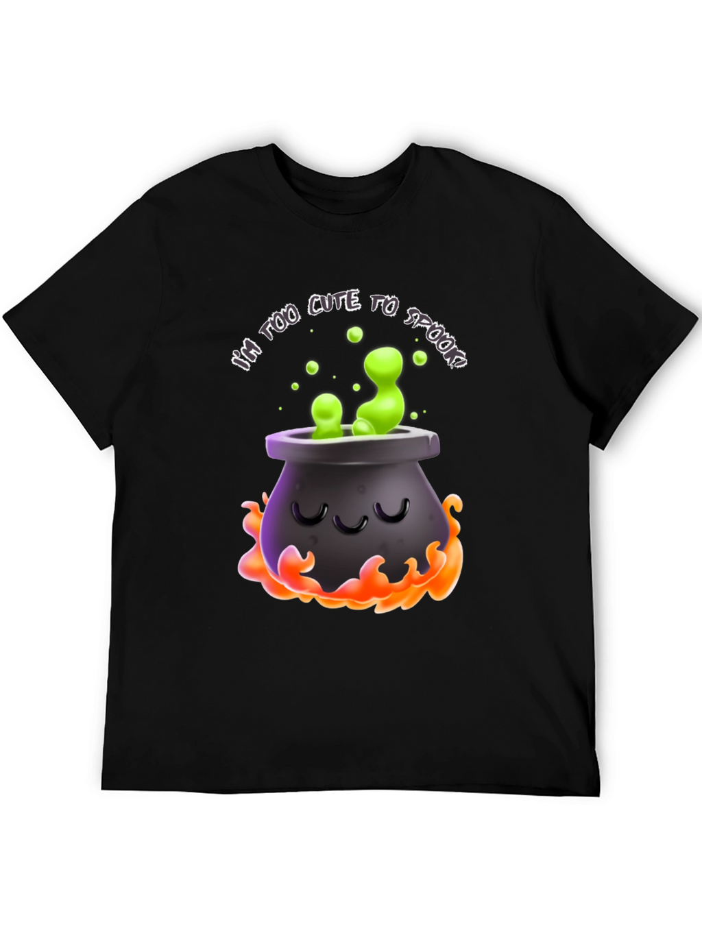 Cute Spooky Cauldron T-Shirt