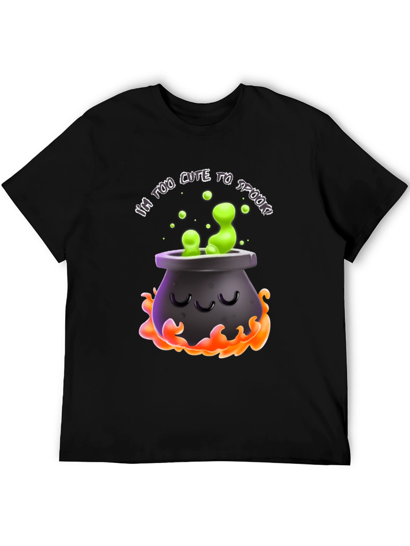 Cute Spooky Cauldron T-Shirt