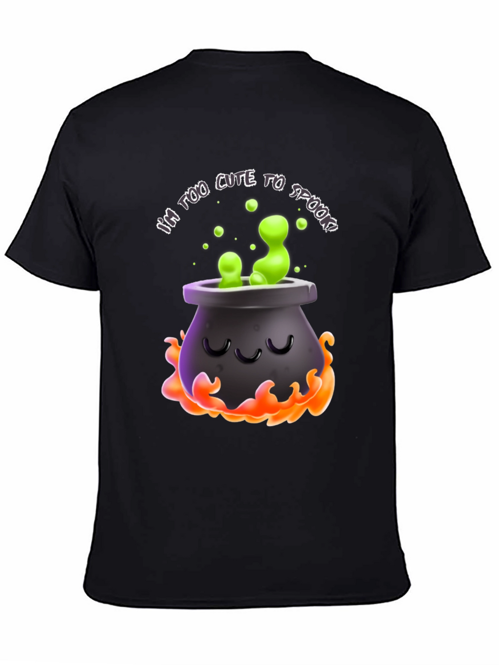 Cute Spooky Cauldron T-Shirt