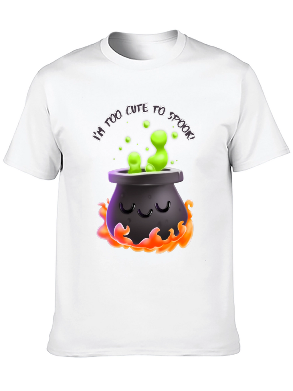 Cute Spooky Cauldron T-Shirt