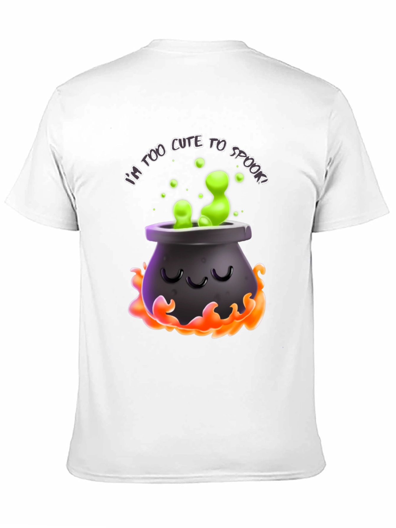 Cute Spooky Cauldron T-Shirt