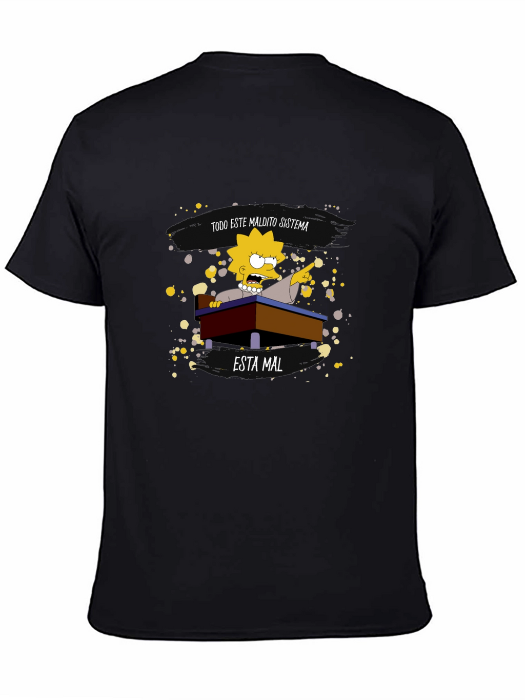 Lisa Simpson Todo Este Maldito Graphic Tee