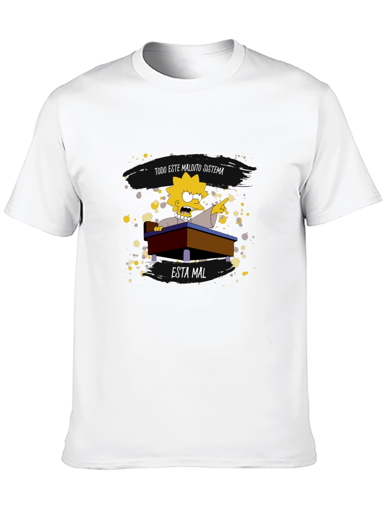 Lisa Simpson Todo Este Maldito Graphic Tee