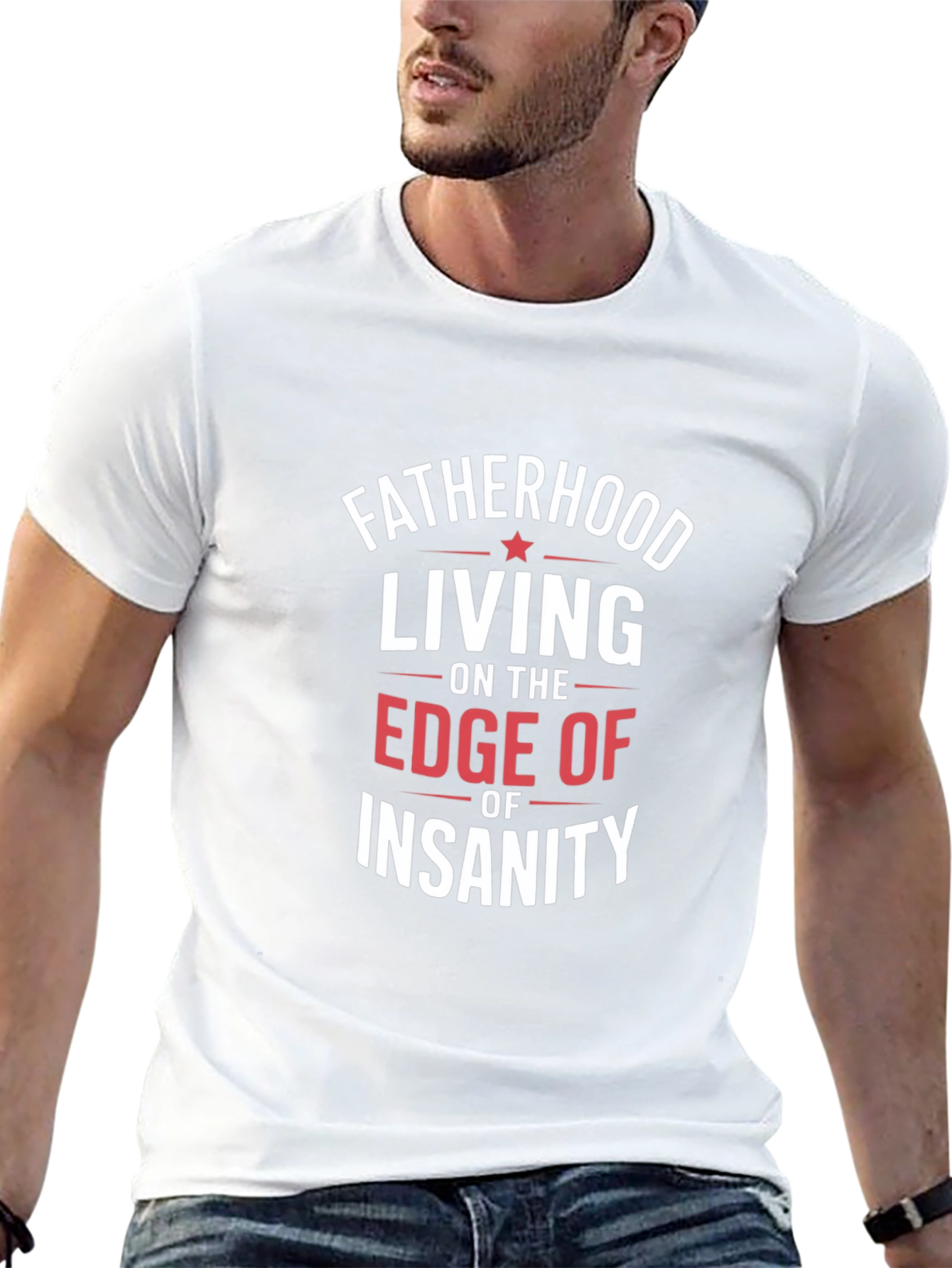Fatherhood Insanity Graphic Tee