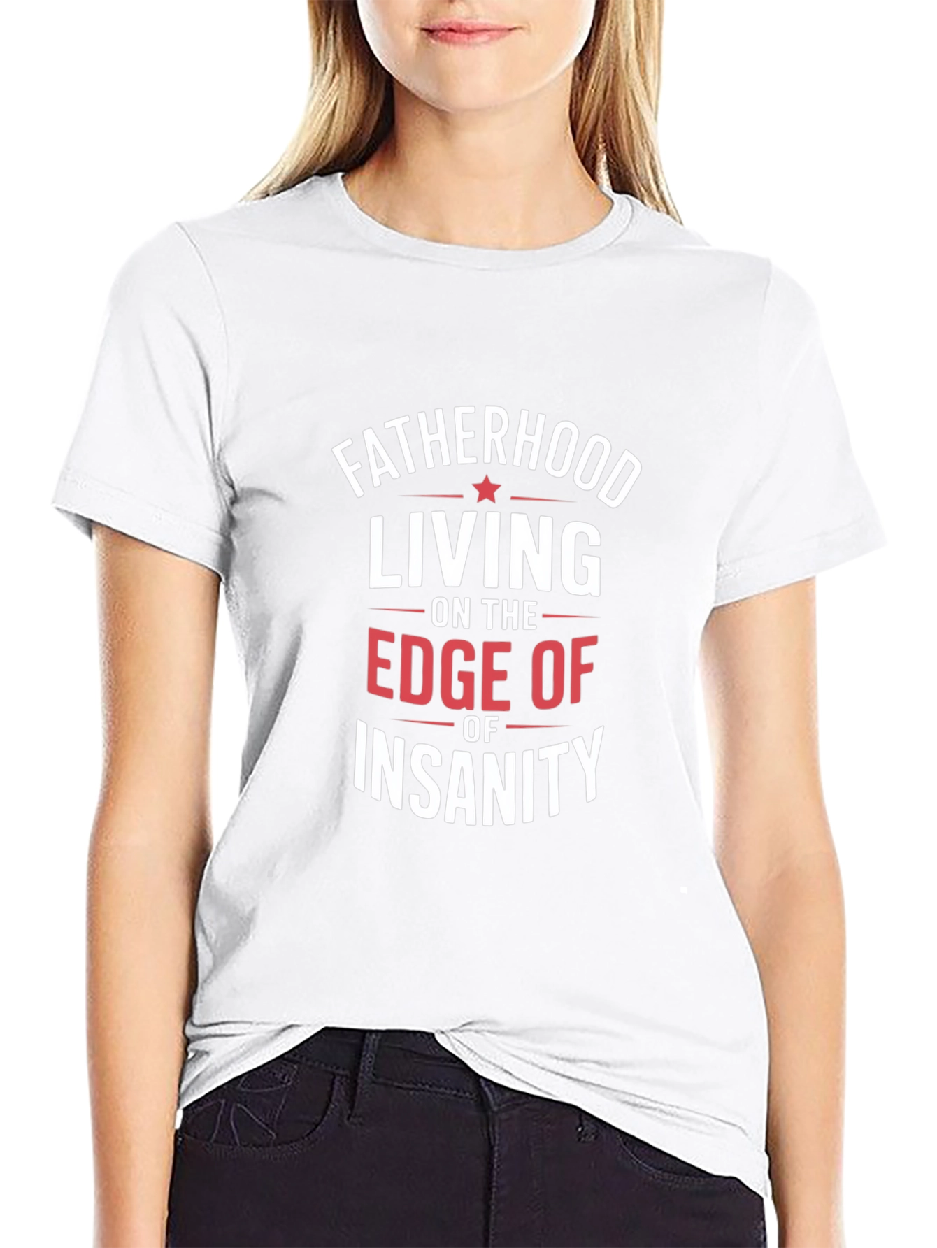 Fatherhood Insanity Graphic Tee