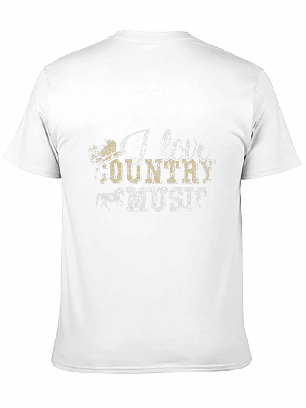 I Love Country Music Graphic Tee
