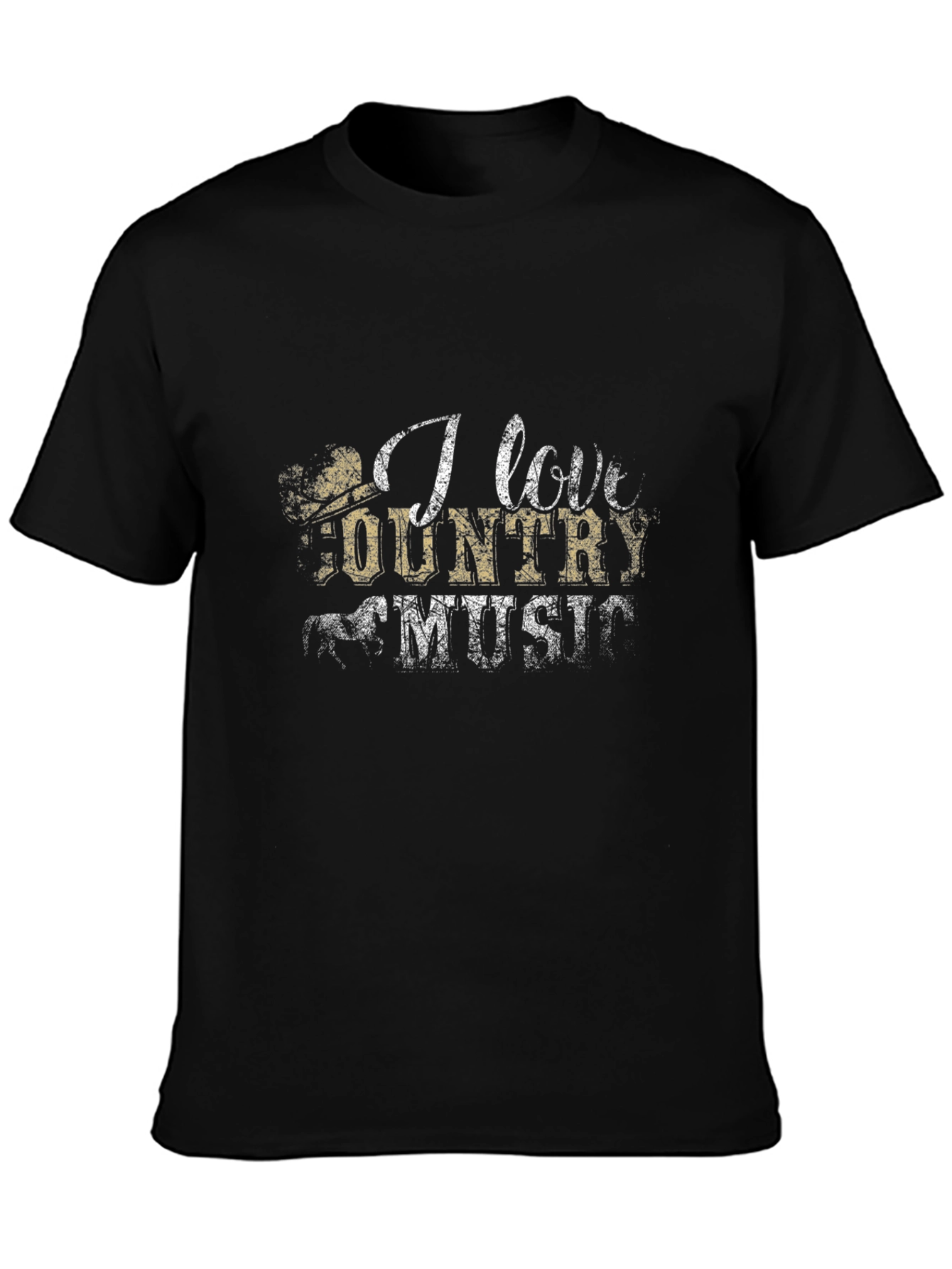 I Love Country Music Graphic Tee