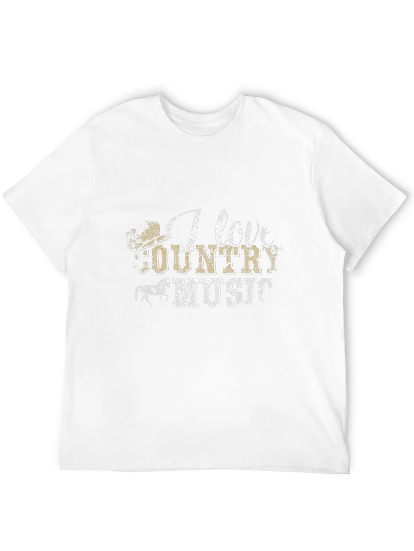 I Love Country Music Graphic Tee