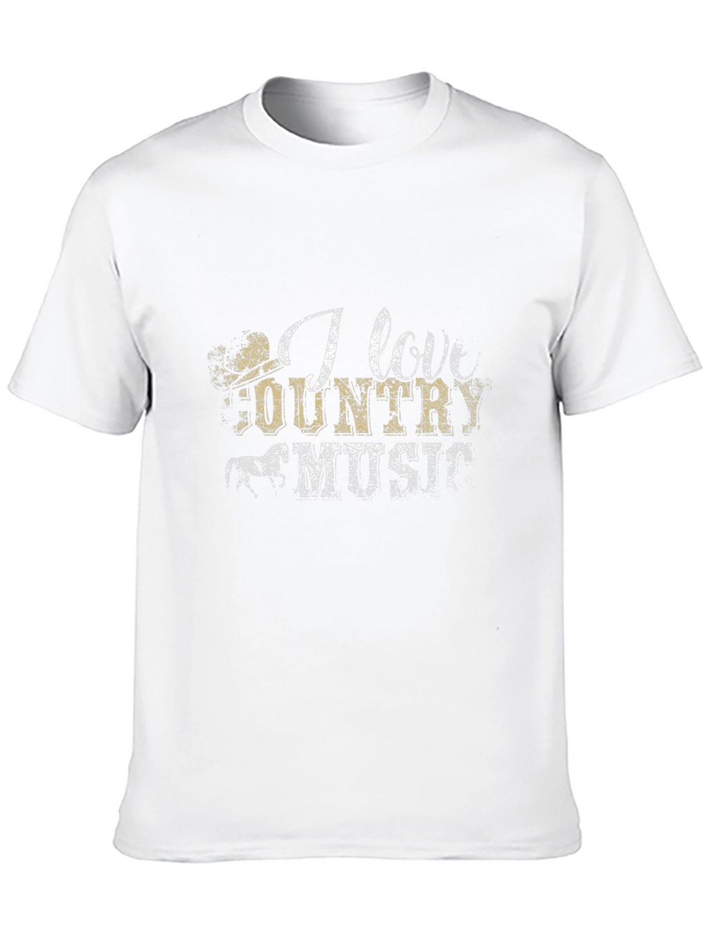 I Love Country Music Graphic Tee