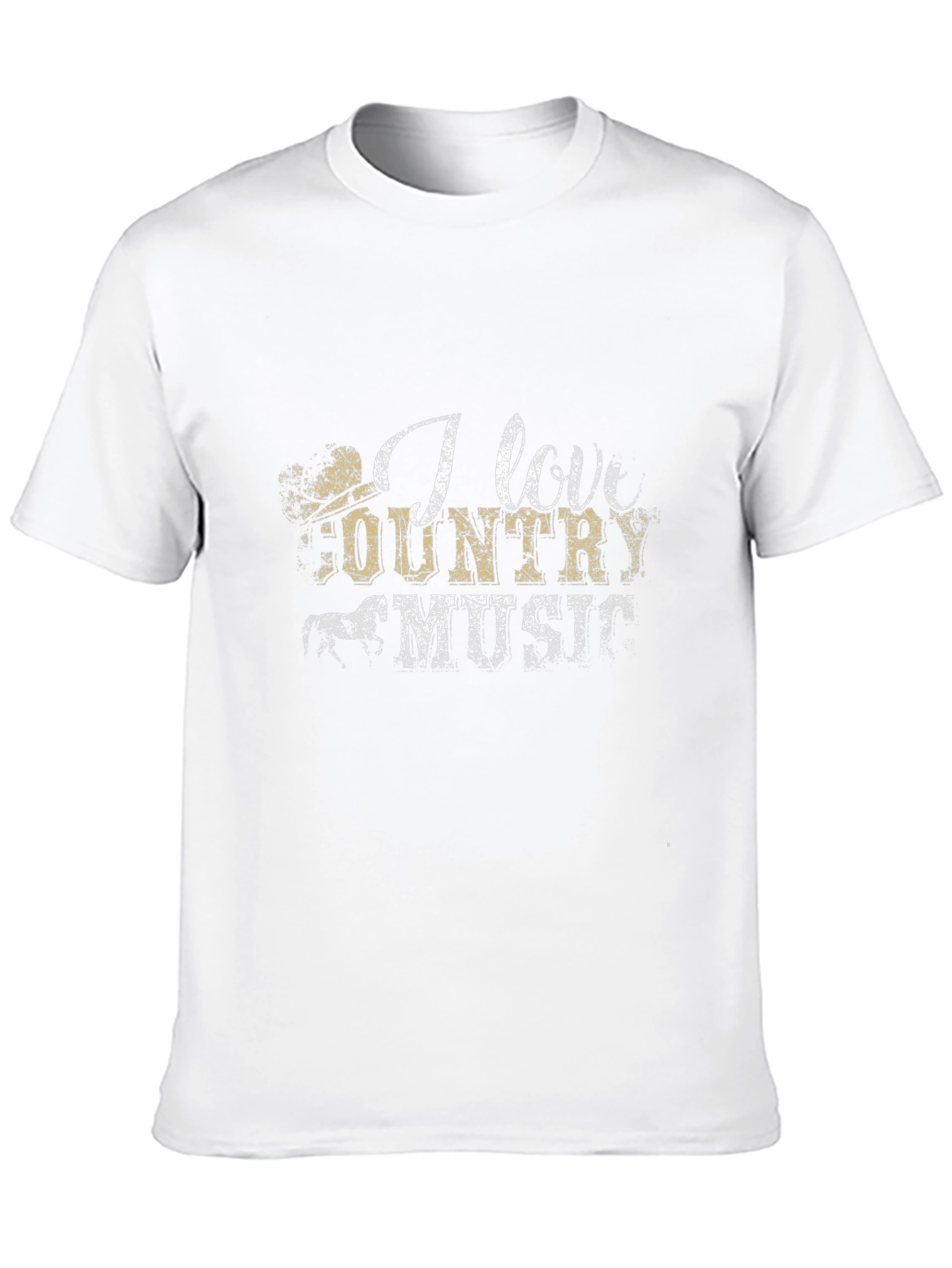 I Love Country Music Graphic Tee