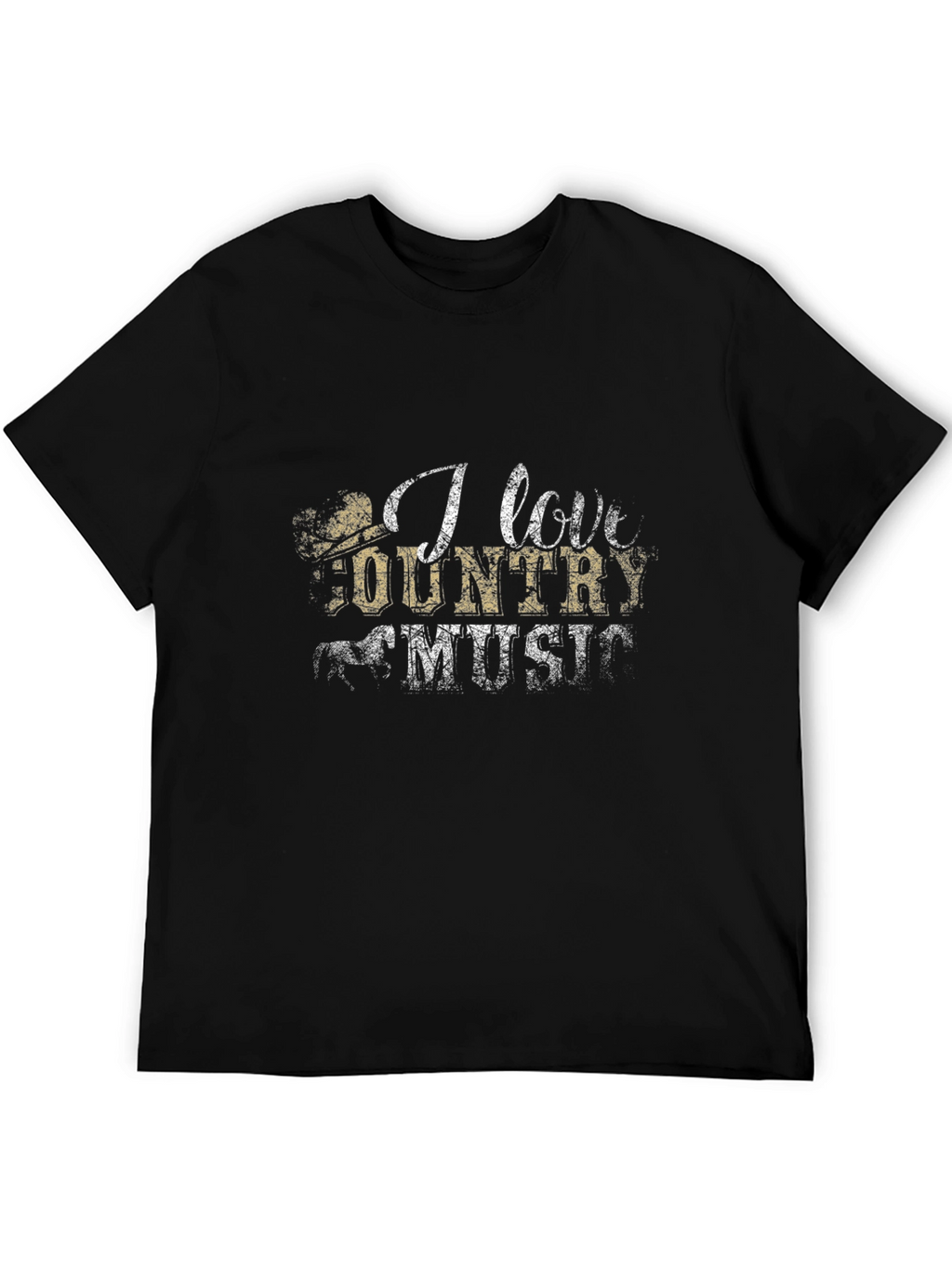 I Love Country Music Graphic Tee