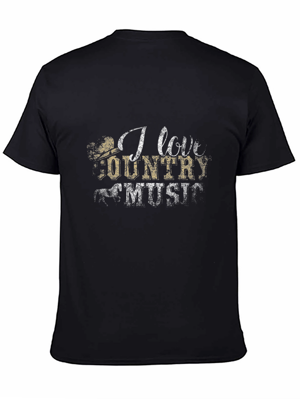 I Love Country Music Graphic Tee