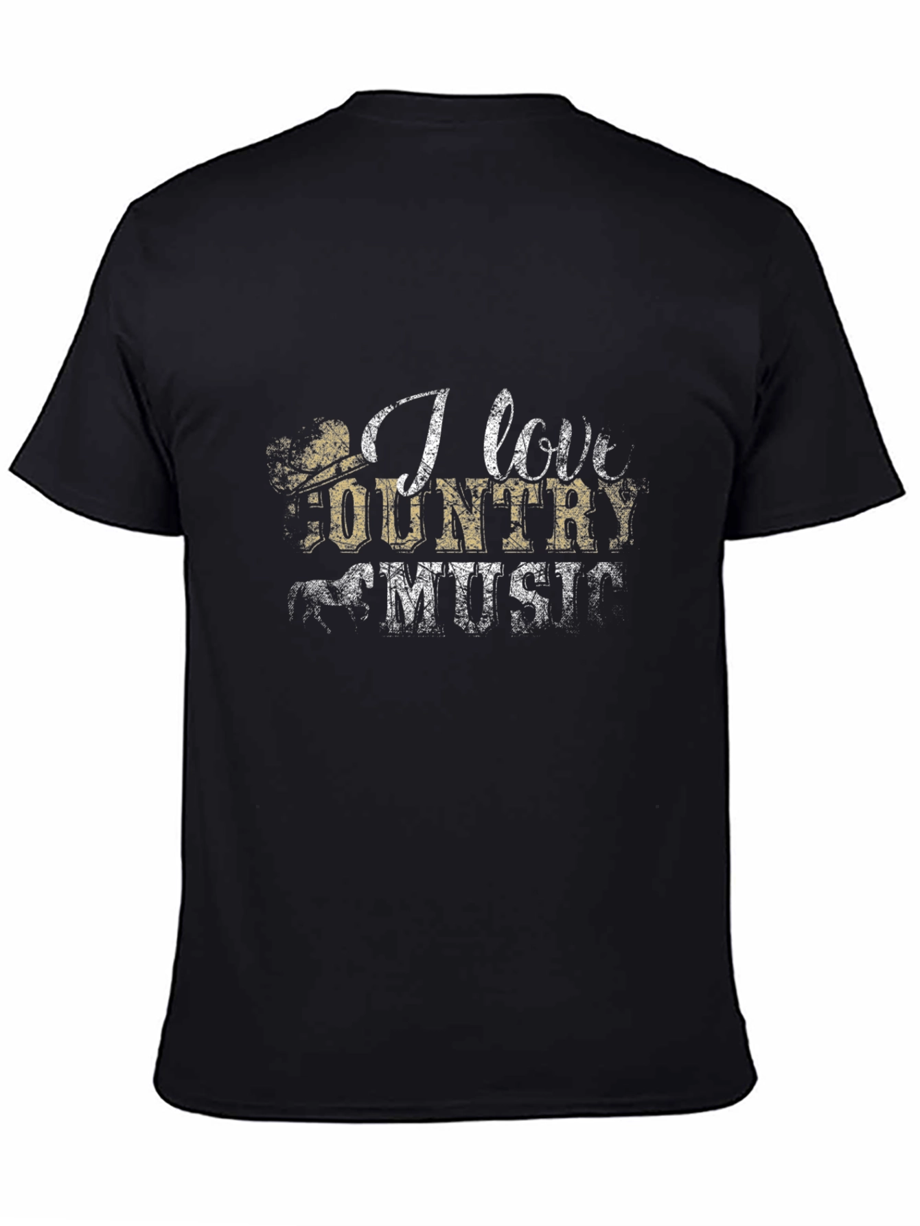 I Love Country Music Graphic Tee