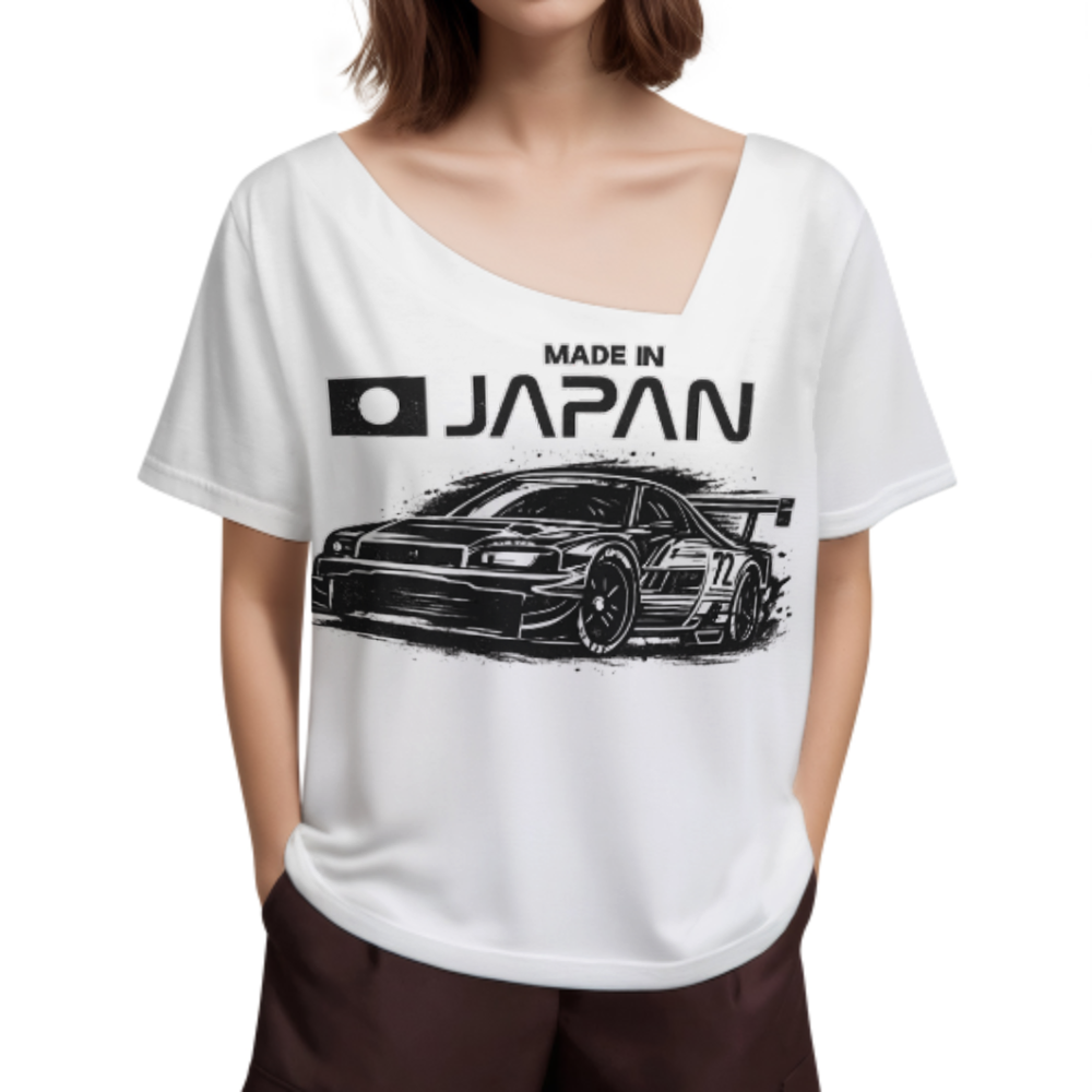 Made In Japan JDM Racing Car Graphic T-Shirt(z797)