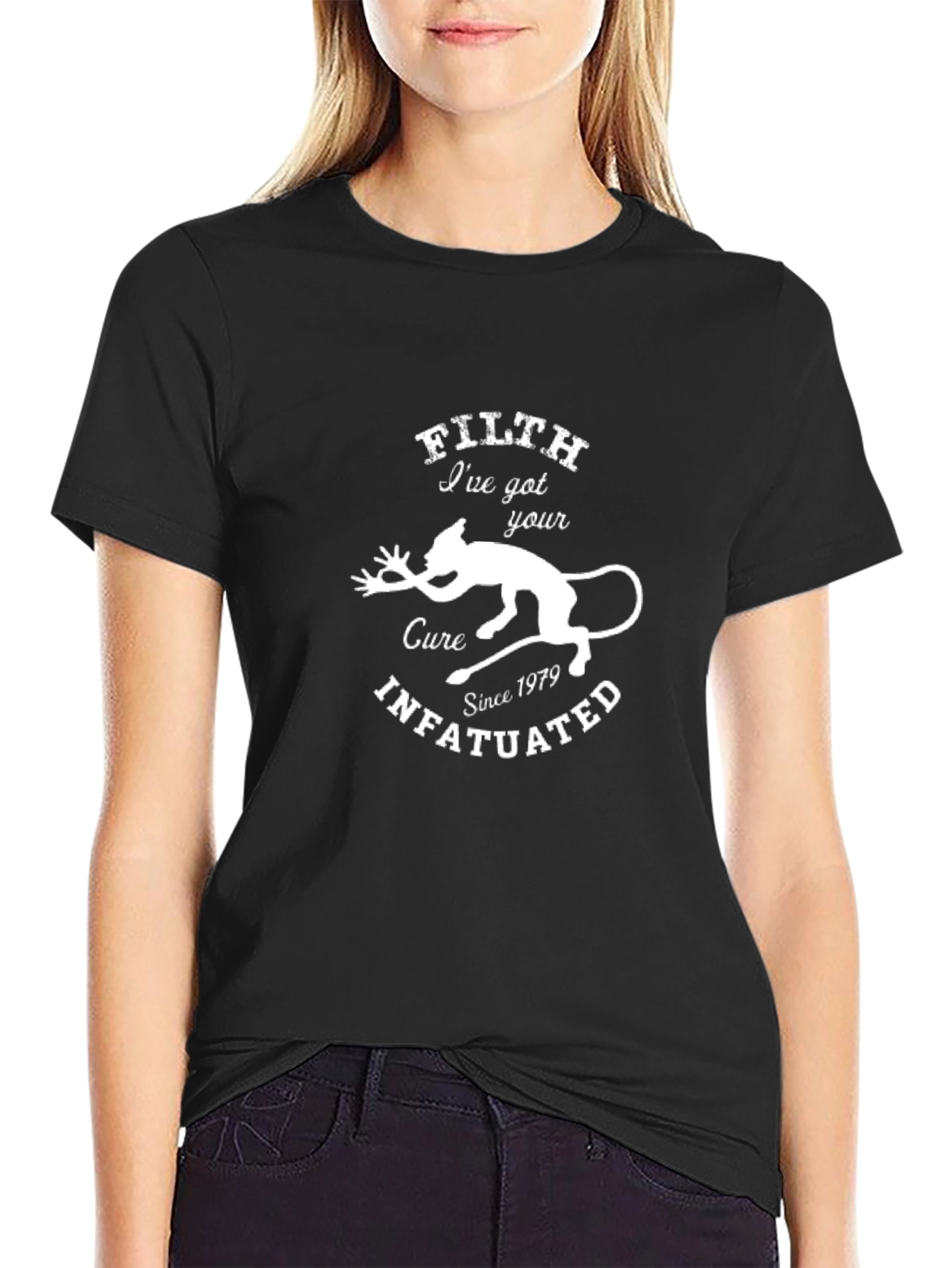 FILTH Since 1979 Black Graphic T-Shirt