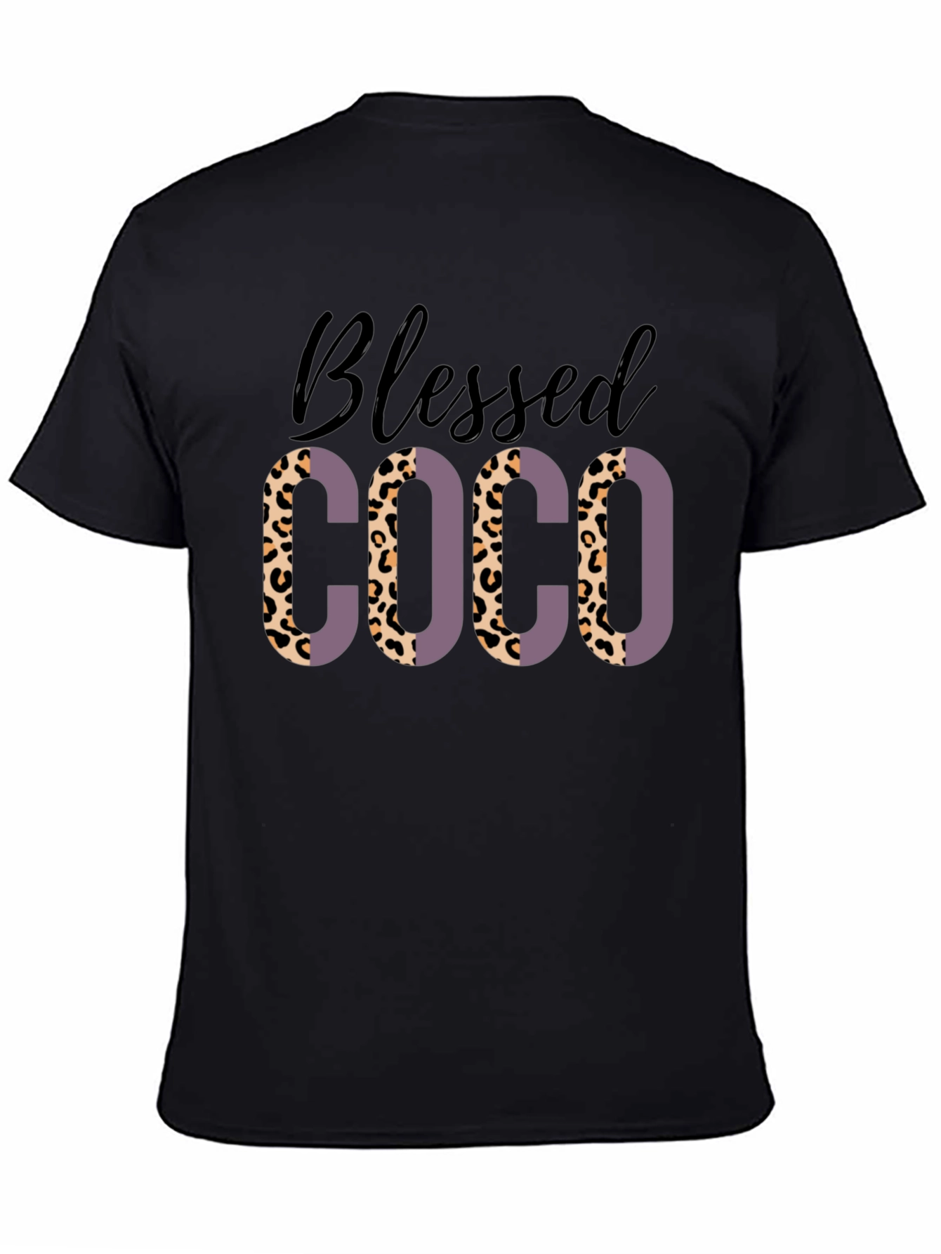 Blessed COCO Leopard Print T-Shirt