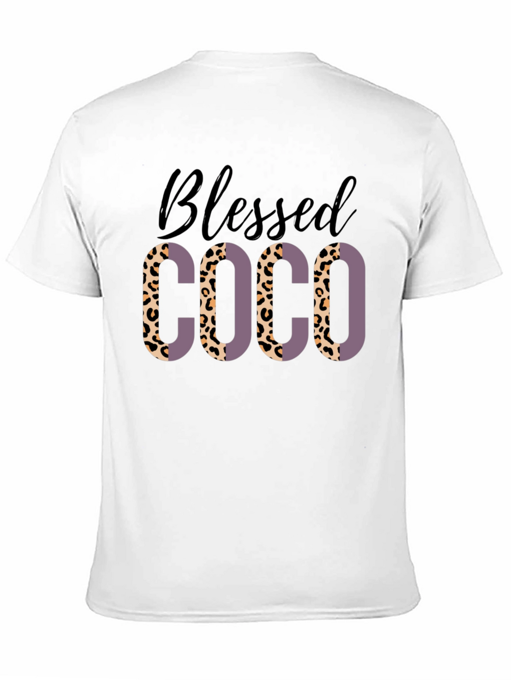 Blessed COCO Leopard Print T-Shirt