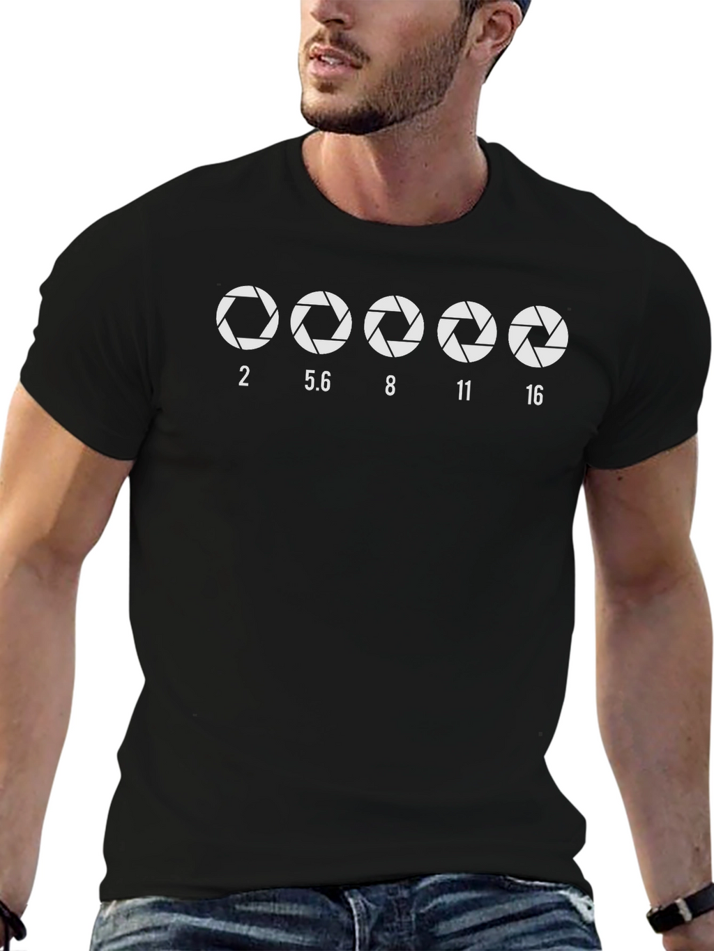 Photography Aperture T-Shirt - Camera F-Stop Design