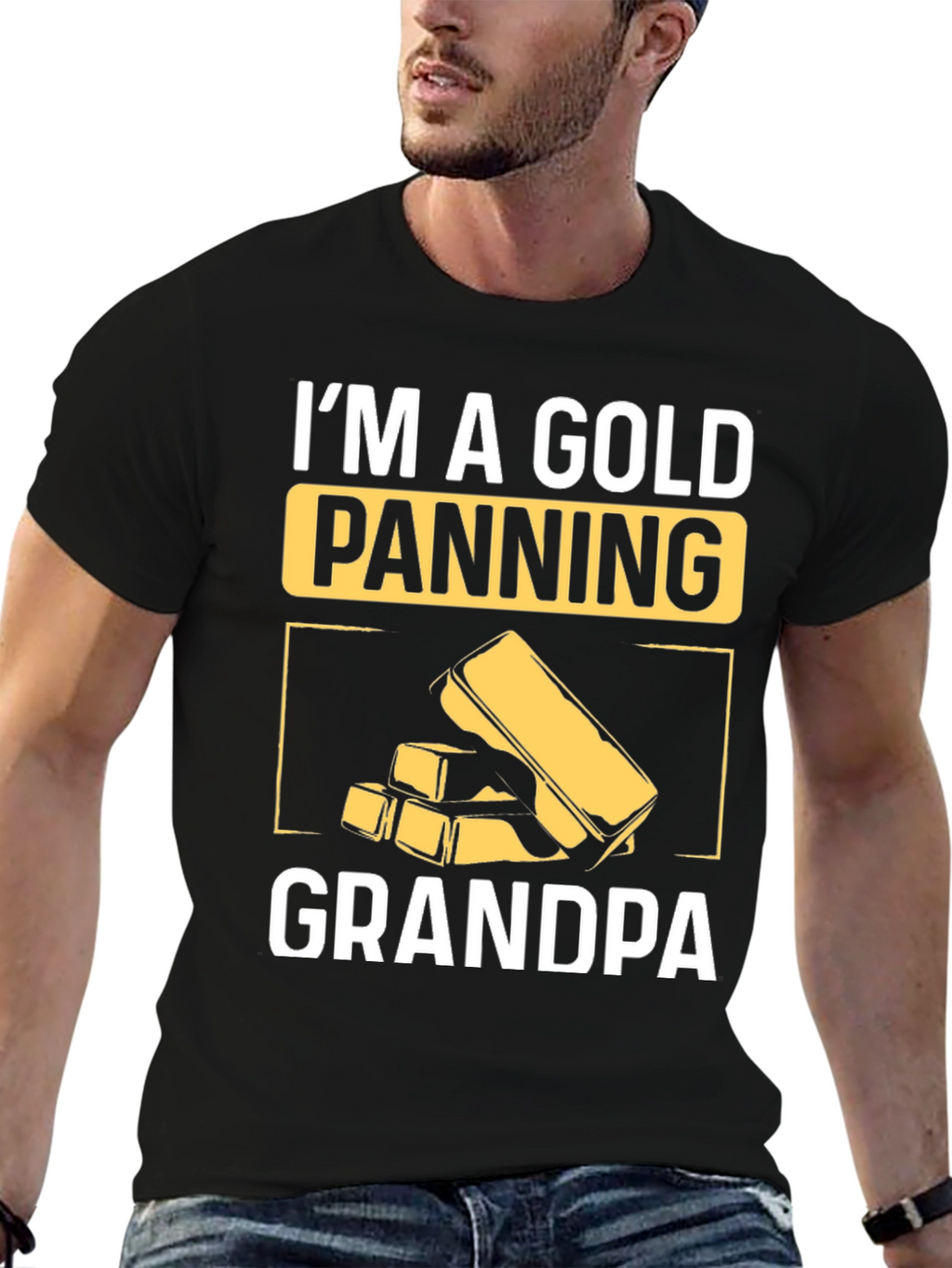 Gold Panning Grandpa T-Shirt