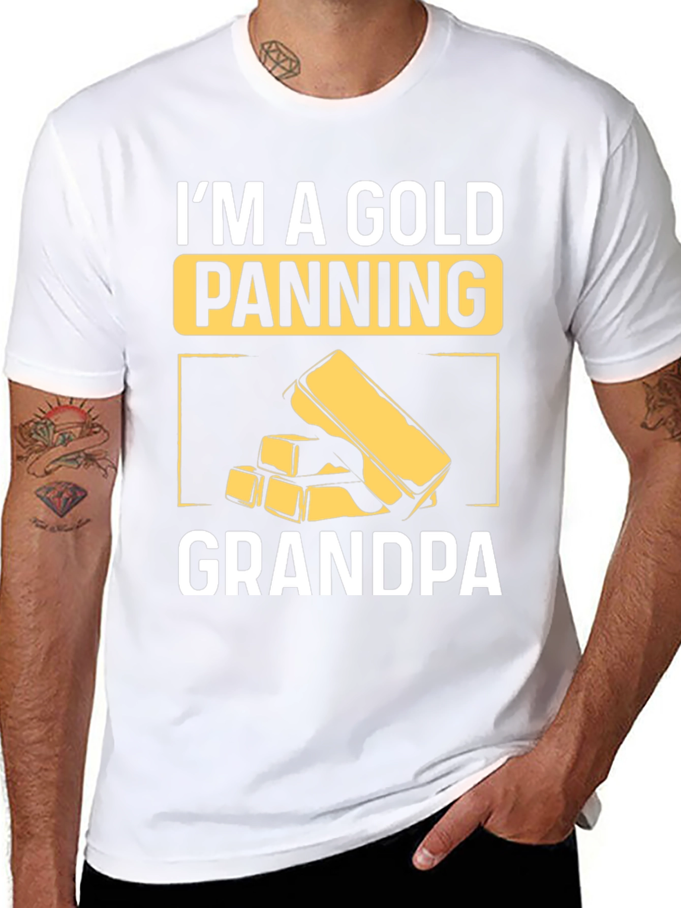 Gold Panning Grandpa T-Shirt