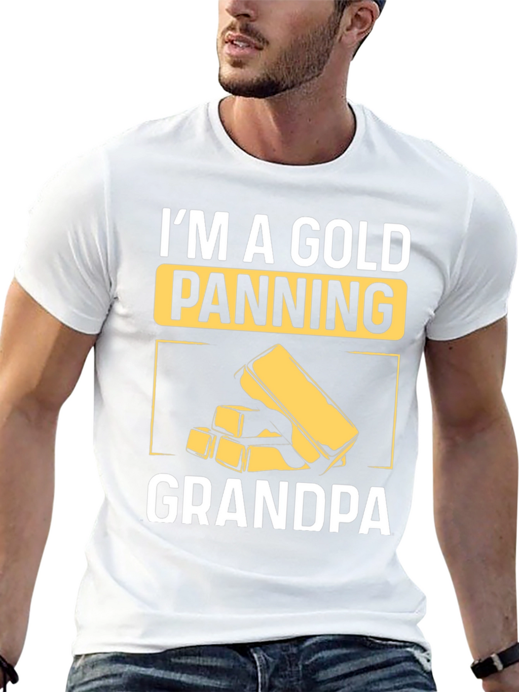 Gold Panning Grandpa T-Shirt