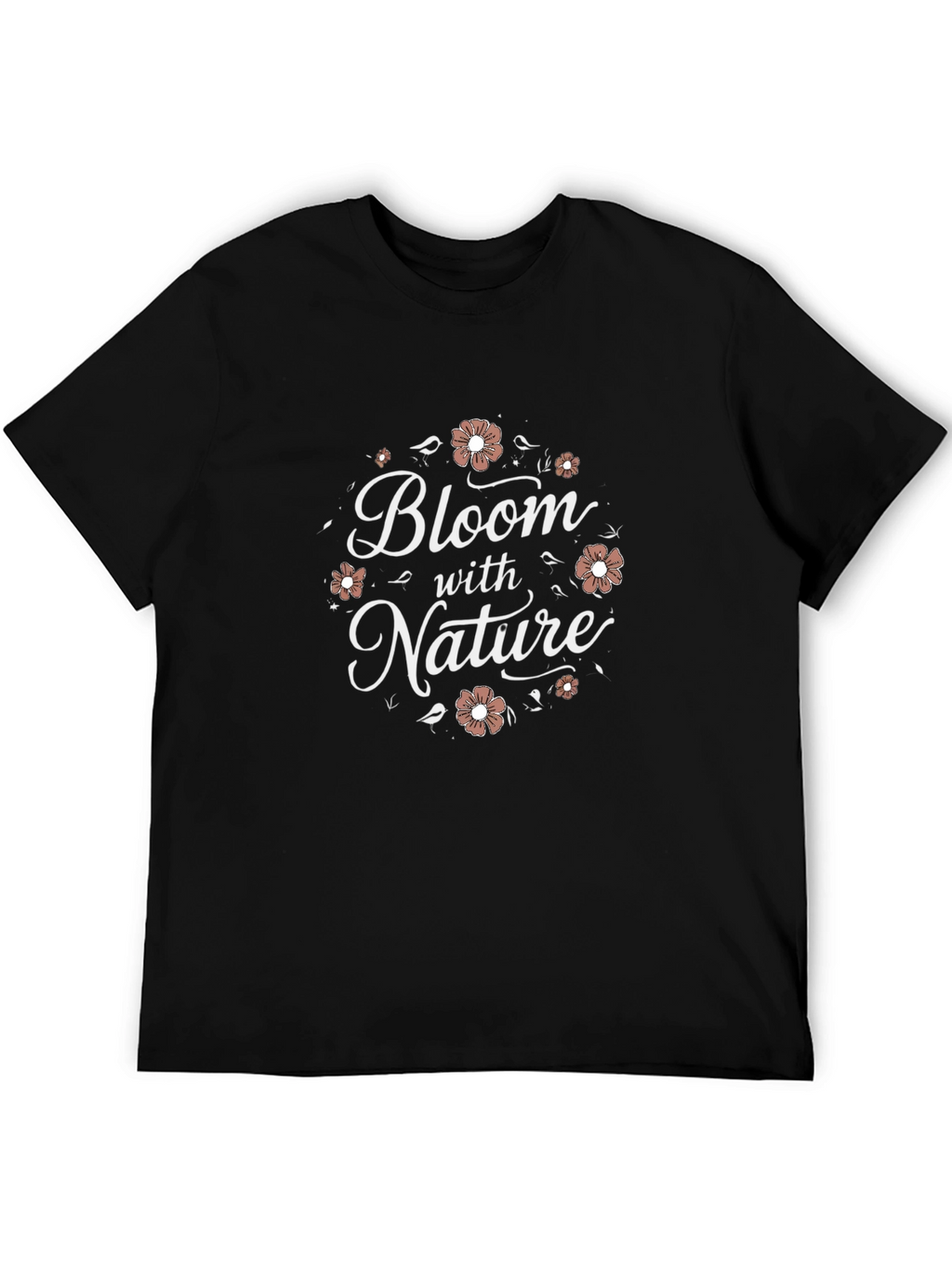 Bloom with Nature Graphic T-Shirt
