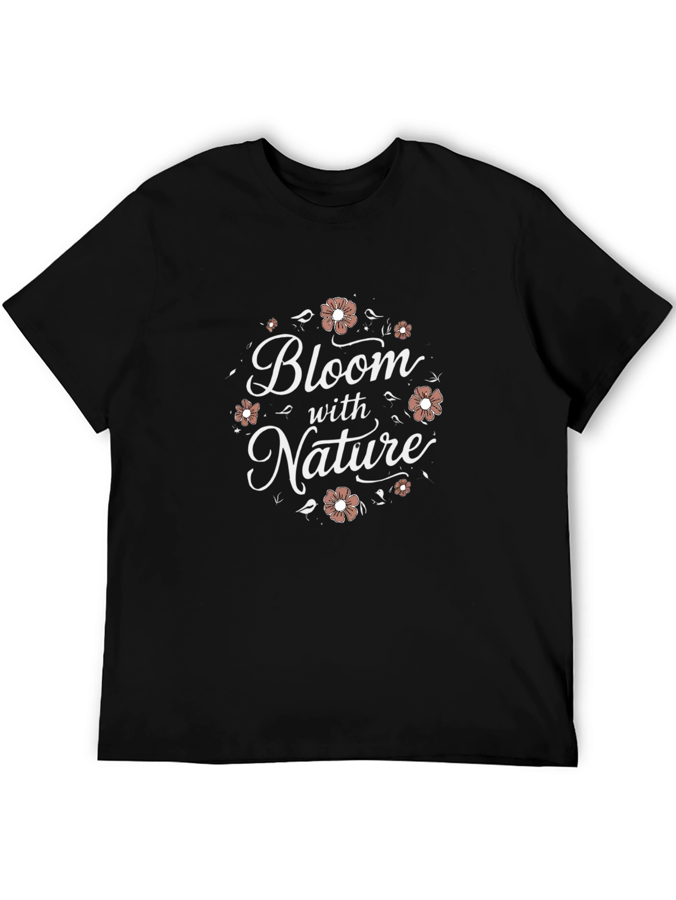 Bloom with Nature Graphic T-Shirt