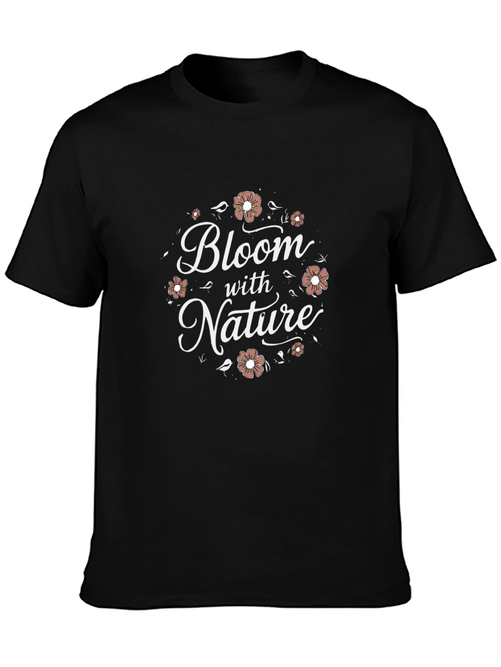 Bloom with Nature Graphic T-Shirt
