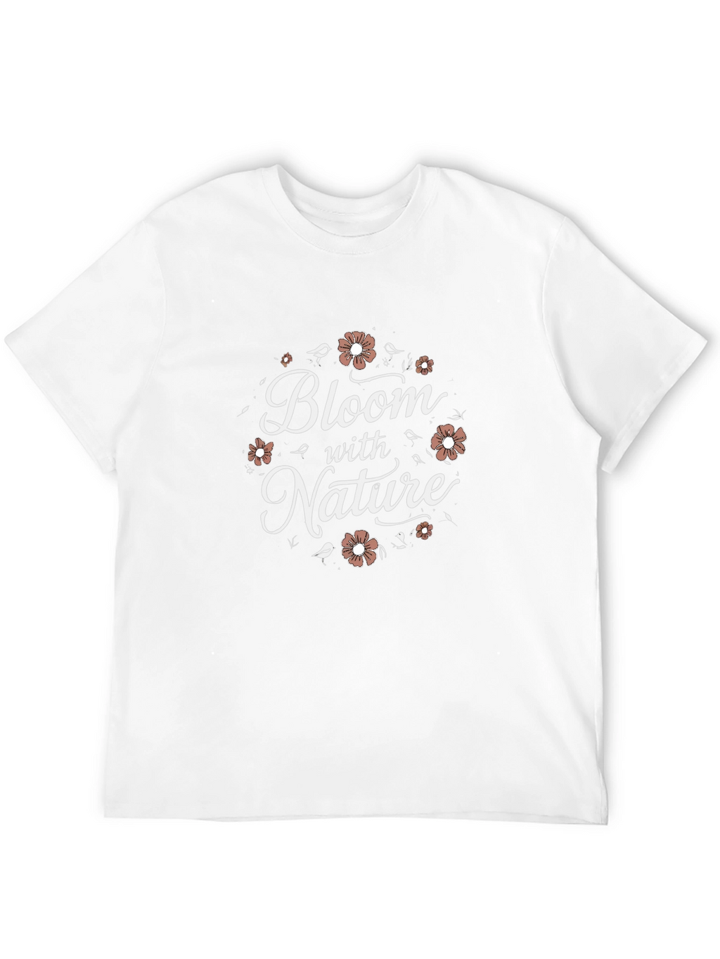 Bloom with Nature Graphic T-Shirt