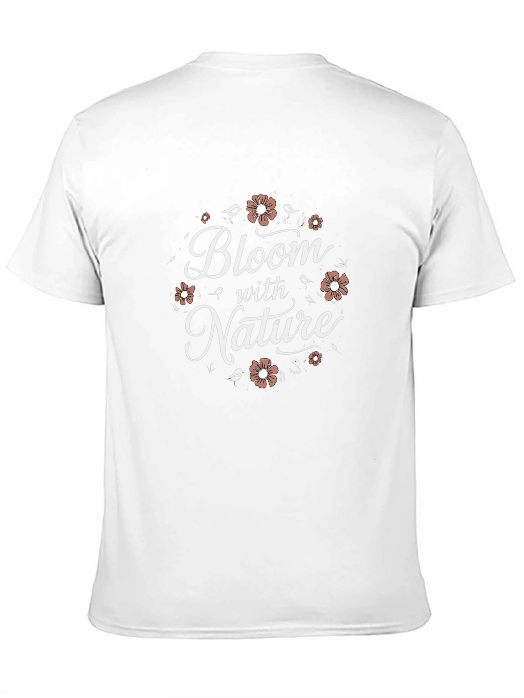 Bloom with Nature Graphic T-Shirt