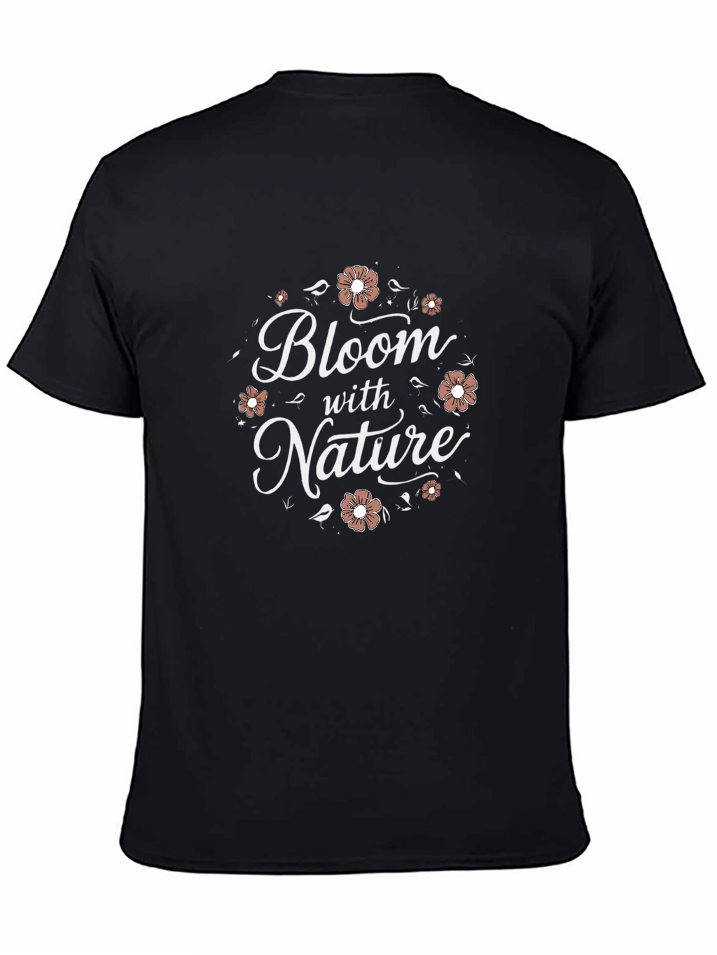 Bloom with Nature Graphic T-Shirt
